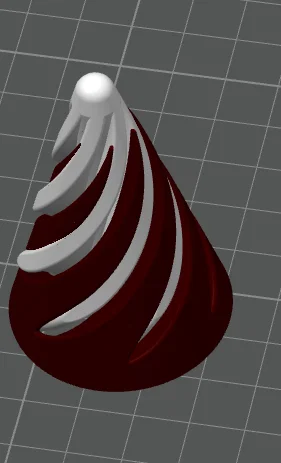 Mô hình đồ chơi xoắn ốc giải trí (Spiral Fidget) in 3D cực nhanh - Image 1