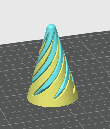 Mô hình đồ chơi xoắn ốc giải trí (Spiral Fidget) in 3D cực nhanh - Image 3