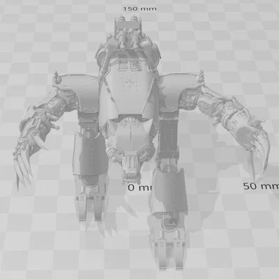 Werewolf Titan - Chiến thần hào hùng phong cách WH40k