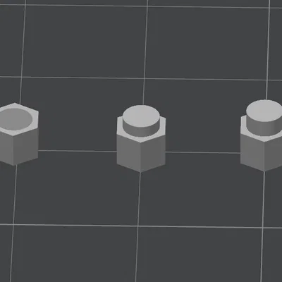 Đầu nối cho mô hình 3D Nature Set mở rộng vào đế gốc Clash for Eternia