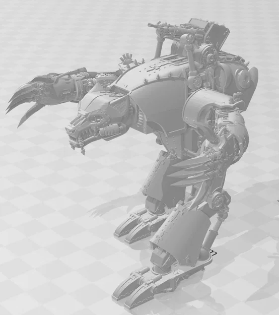 Werewolf Titan - Chiến thần hào hùng phong cách WH40k - Image 3