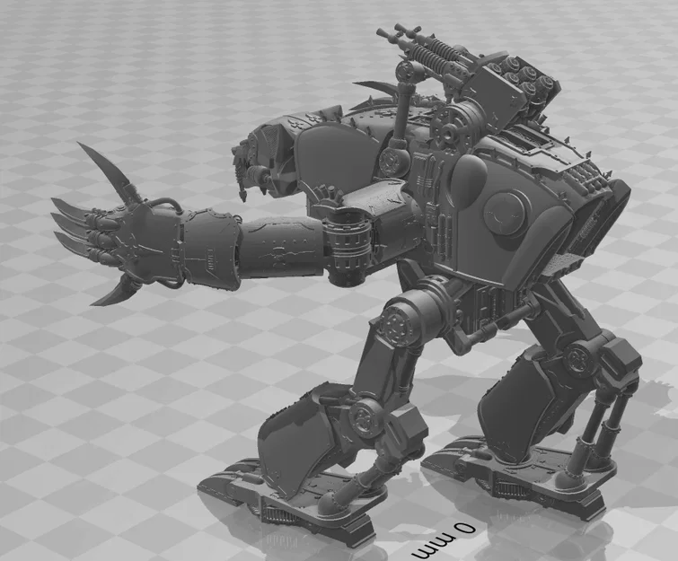 Werewolf Titan - Chiến thần hào hùng phong cách WH40k - Image 4