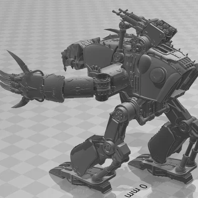 Werewolf Titan - Chiến thần hào hùng phong cách WH40k
