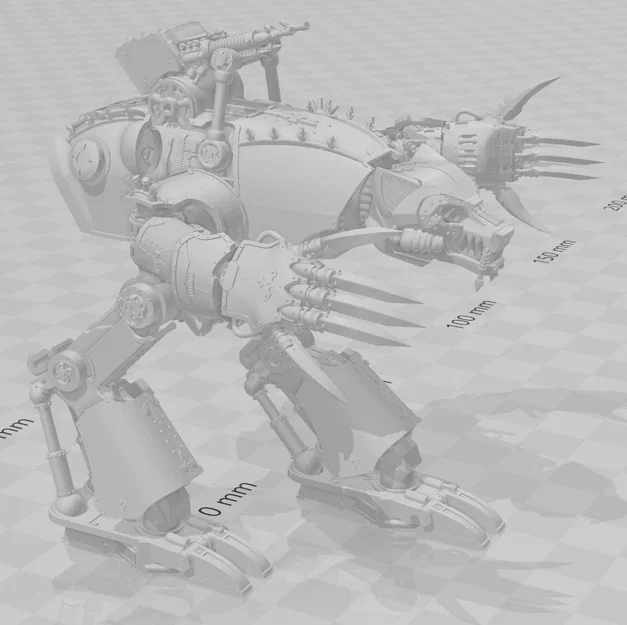 Werewolf Titan - Chiến thần hào hùng phong cách WH40k - Image 6