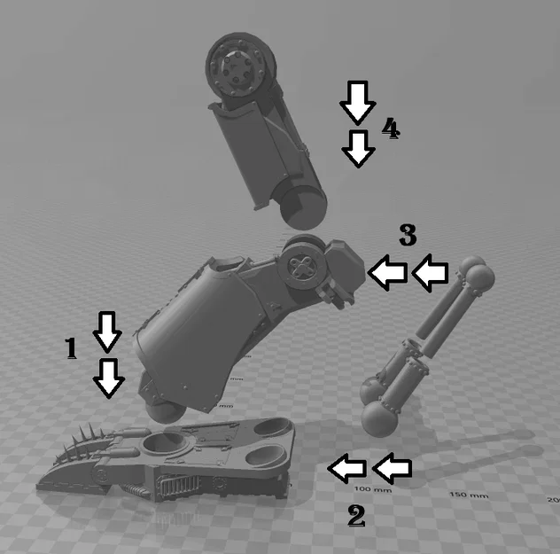 Werewolf Titan - Chiến thần hào hùng phong cách WH40k - Image 34