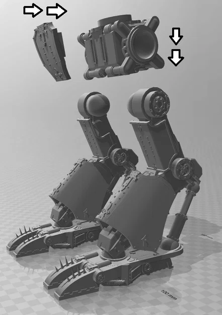 Werewolf Titan - Chiến thần hào hùng phong cách WH40k - Image 35