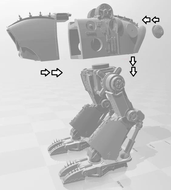 Werewolf Titan - Chiến thần hào hùng phong cách WH40k - Image 39