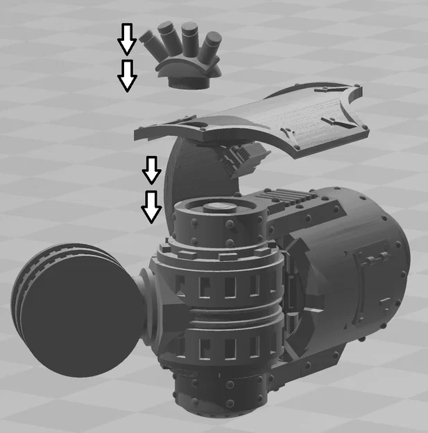 Werewolf Titan - Chiến thần hào hùng phong cách WH40k - Image 44