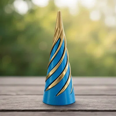 Mô hình trang trí xoắn ốc (Fidget Decor) in 3D tinh tế