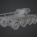 Mô hình 3D xe thiết giáp Panhard EBR 1951 tinh xảo - Thumbnail 1