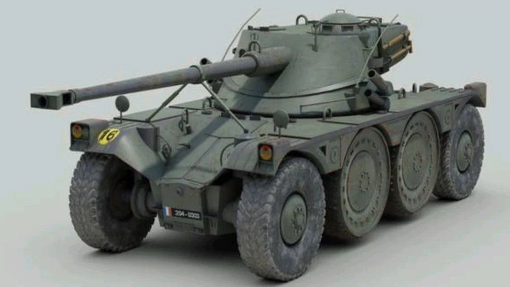 Mô hình 3D xe thiết giáp Panhard EBR 1951 tinh xảo - Image 2