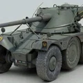Mô hình 3D xe thiết giáp Panhard EBR 1951 tinh xảo - Thumbnail 2