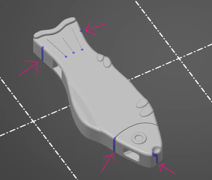 Còi Cá Dẻo (Gummy Fish Whistle) - Image 2