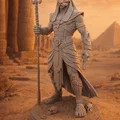 Mô hình tượng thần Anubis 3D: Tinh xảo và đầy huyền bí - Thumbnail 2