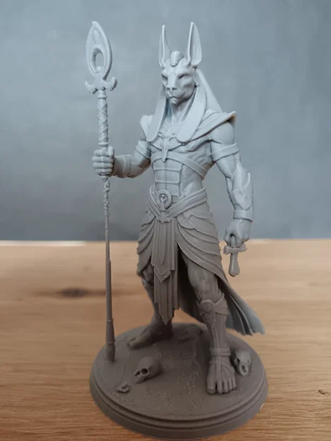 Mô hình tượng thần Anubis 3D: Tinh xảo và đầy huyền bí - Image 4