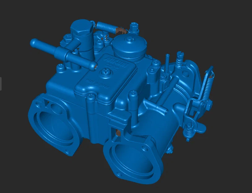 Bản scan 3D bộ chế hòa khí Mikuni PHH 40 - Image 1