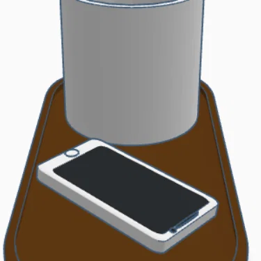 Bộ cốc và khay lót để bàn in 3D tiện dụng