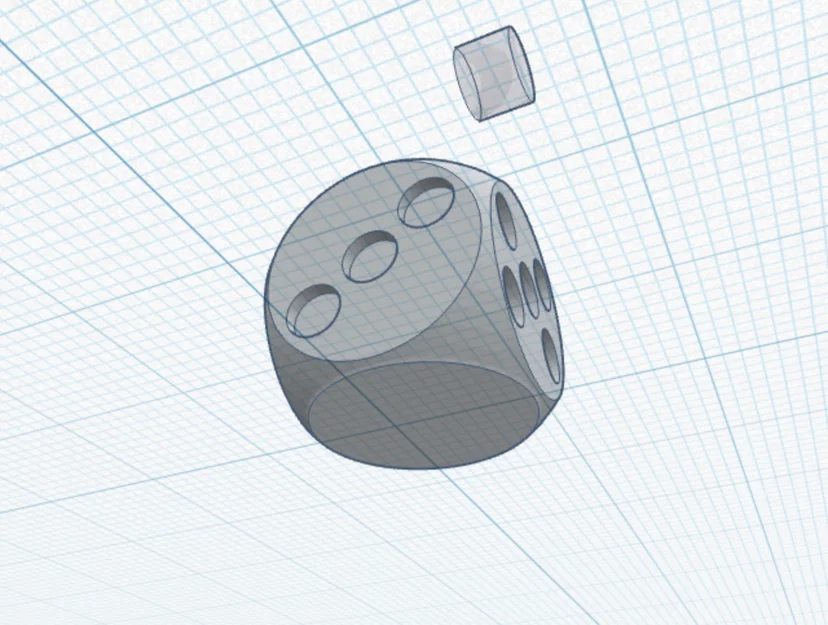 Mô hình xúc xắc 6 mặt (6-sided dice) in 3D cực chuẩn - Image 3