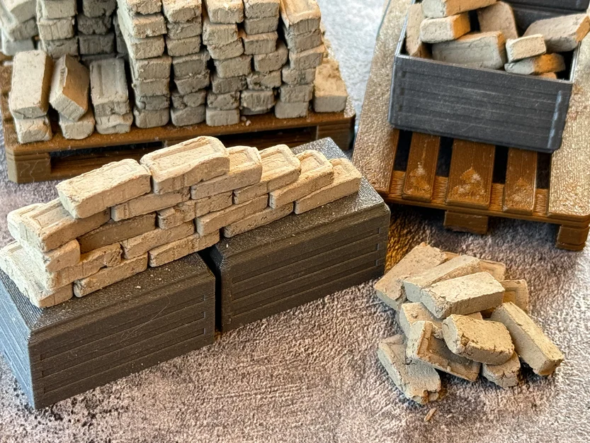 Khuôn ép gạch tỉ lệ 1/10 - Image 1