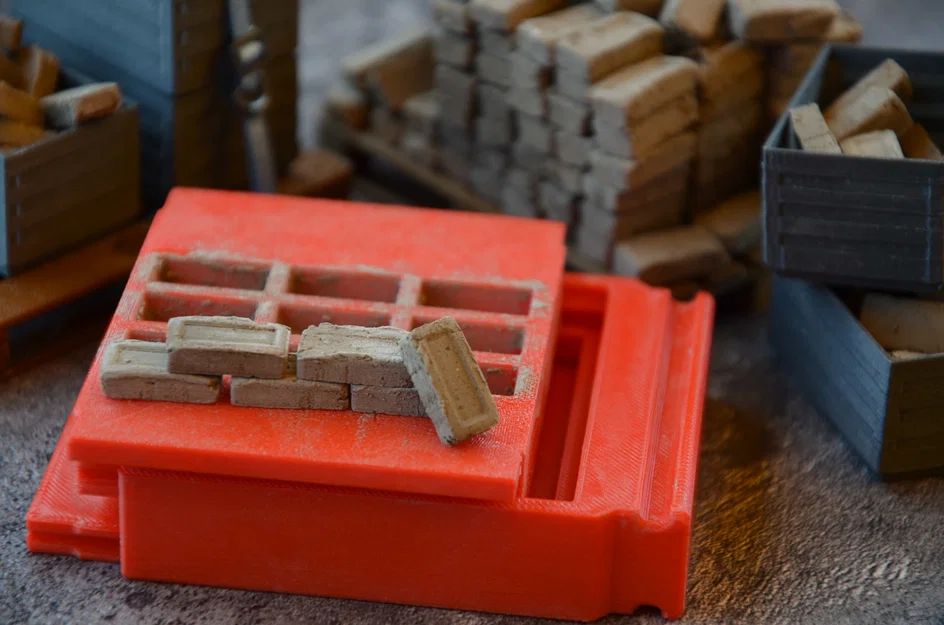 Khuôn ép gạch tỉ lệ 1/10 - Image 2