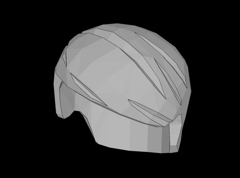 Mô hình tóc minifig ngắn chải lệch tương thích Lego in 3D - Image 1