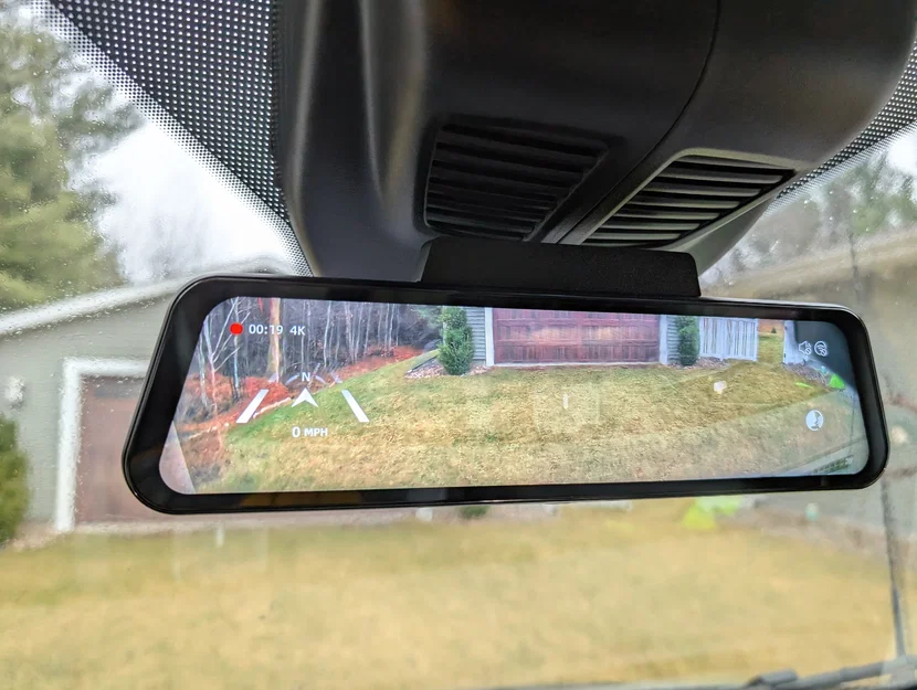 Ốp che dây cáp cho gương thông minh Wolfbox G900 Pro (Wire Cover) - Image 1