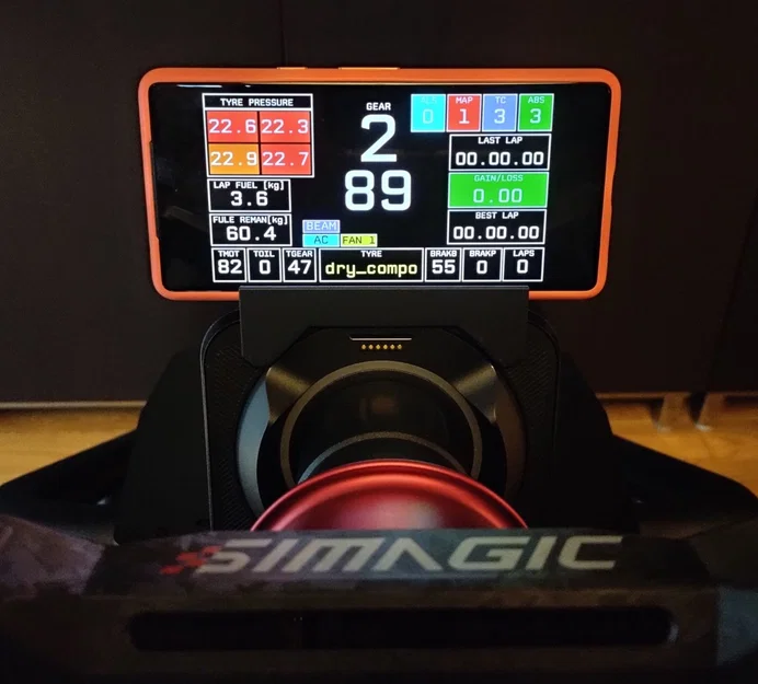 Giá đỡ điện thoại nam châm cho Simagic Alpha Evo - Image 2