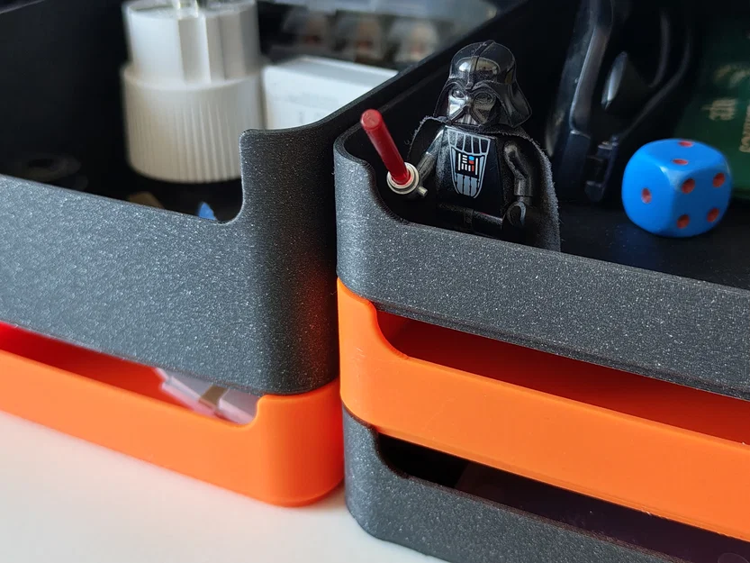 Khay lưu trữ xếp chồng (Stackable storage tray) - Image 1