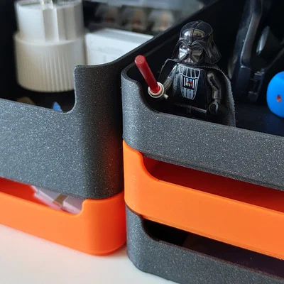 Khay lưu trữ xếp chồng (Stackable storage tray)