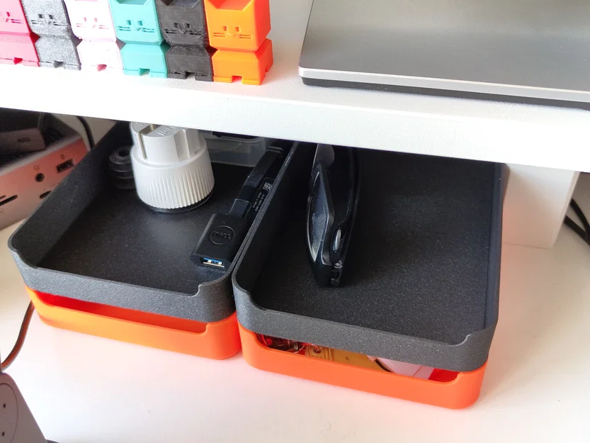 Khay lưu trữ xếp chồng (Stackable storage tray) - Image 3