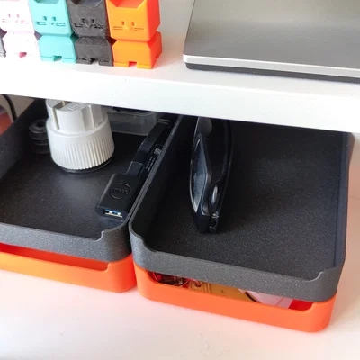 Khay lưu trữ xếp chồng (Stackable storage tray)