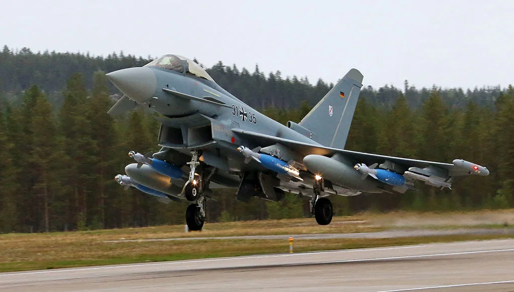 Eurofighter Typhoon - Mô hình máy bay tiêm kích mini in 3D không cần support - Image 7