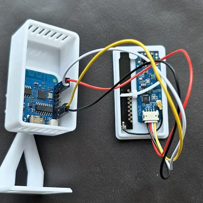 Hộp Đựng Cảm Biến Radar HLK-LD2450 & Wemos D1 Mini V4 ESP8266