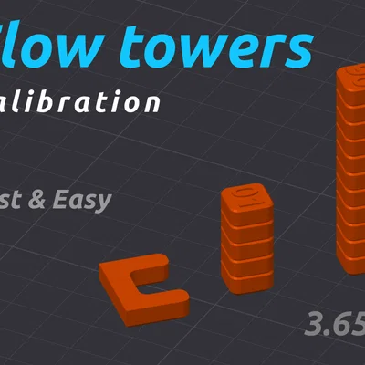 Tháp test flow nhanh - Không cần thước kẹp