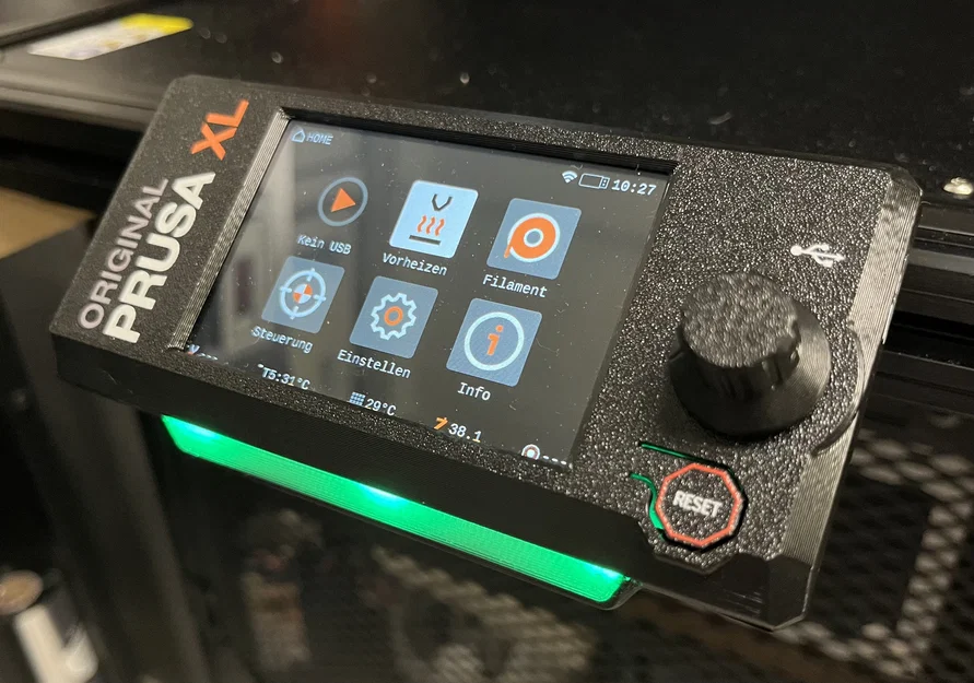 Bộ tán sáng LED trạng thái RGB cho màn hình xLCD của Original Prusa XL/MK4 - Image 1