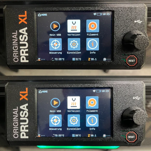 Bộ tán sáng LED trạng thái RGB cho màn hình xLCD của Original Prusa XL/MK4 - Image 2