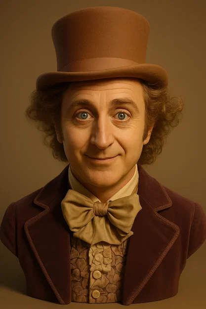 Mô hình tượng bán thân Willy Wonka - Image 1