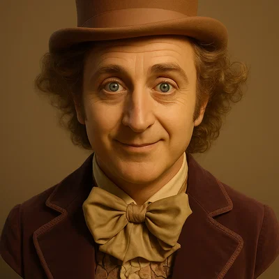 Mô hình tượng bán thân Willy Wonka