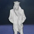 Tượng mô hình 3D Lone Sailor Memorial - Người thủy thủ cô độc - Thumbnail 1