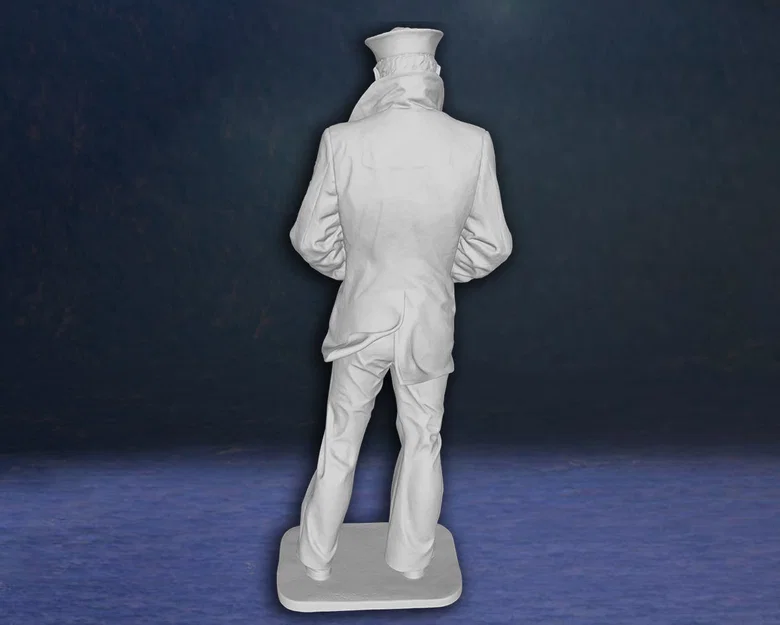 Tượng mô hình 3D Lone Sailor Memorial - Người thủy thủ cô độc - Image 2
