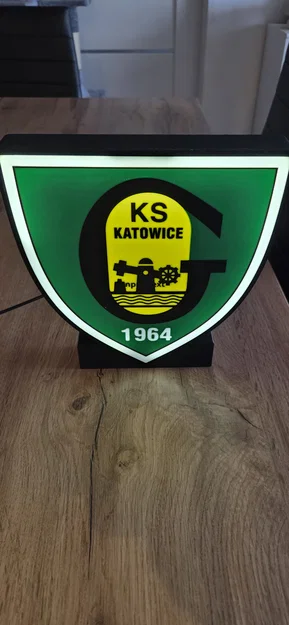 Mô hình đèn trang trí GKS Katowice Lightbox 3D độc đáo - Image 1