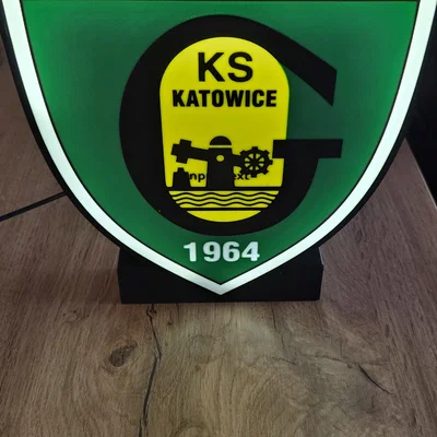 Mô hình đèn trang trí GKS Katowice Lightbox 3D độc đáo