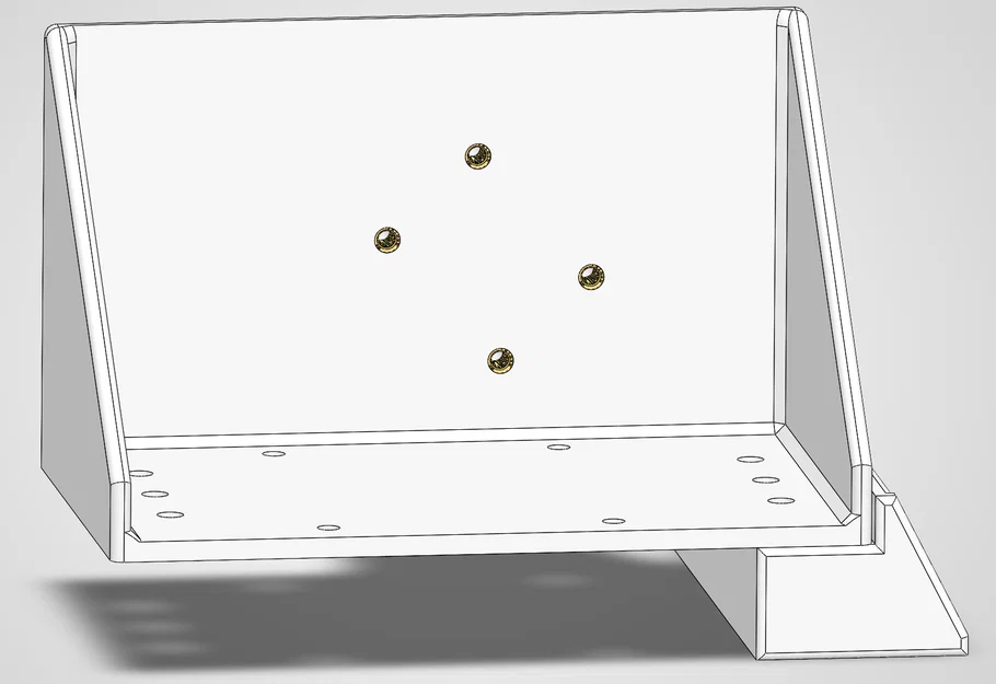 Ngàm gắn PXN SF U Shifter cho Playseat Challenge X kèm file STEP - Image 2