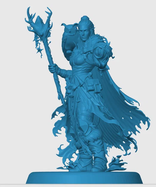 Mô hình Goliath Druid cho game RPG - Image 2