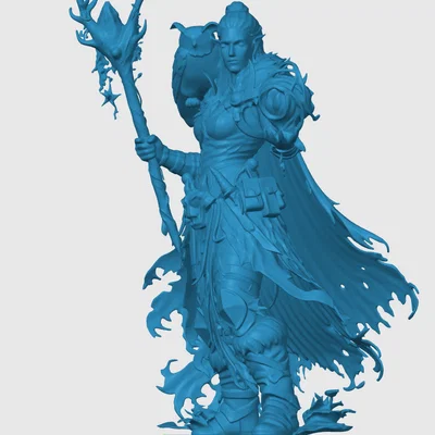 Mô hình Goliath Druid cho game RPG