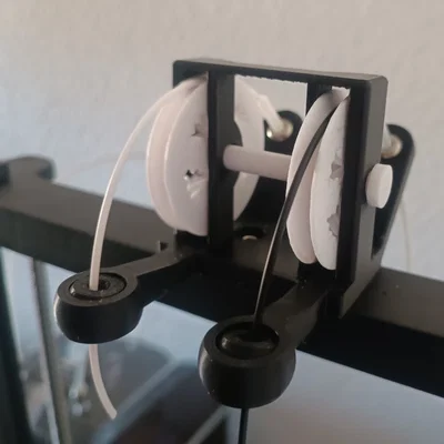 Bộ dẫn hướng nhựa kép cho Ender 3 V3 SE KE (Double Filament Guide)