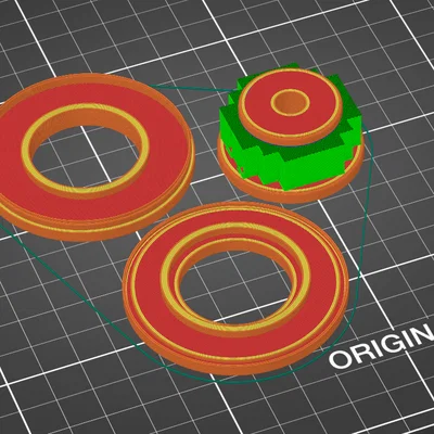 Giá treo rèm phòng tắm - v2