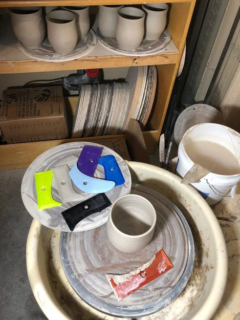 Dụng cụ tạo hình gốm (pottery ribs) - Tự thiết kế bất kỳ hình dáng nào với OpenSCAD - Image 2