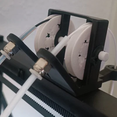 Bộ dẫn hướng nhựa kép cho Ender 3 V3 SE KE (Double Filament Guide)