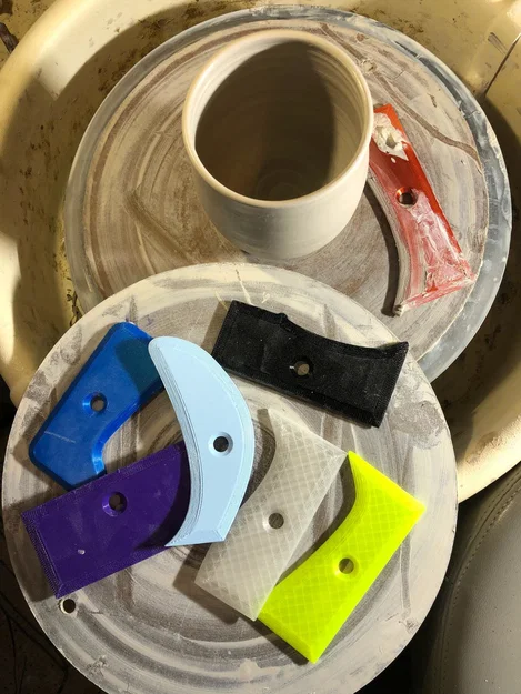 Dụng cụ tạo hình gốm (pottery ribs) - Tự thiết kế bất kỳ hình dáng nào với OpenSCAD - Image 3